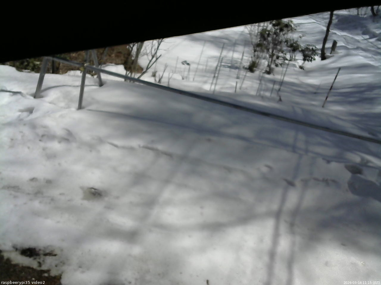 長野県菅平高原 ゆたか山荘 駐車場 2026/03/14 11:15