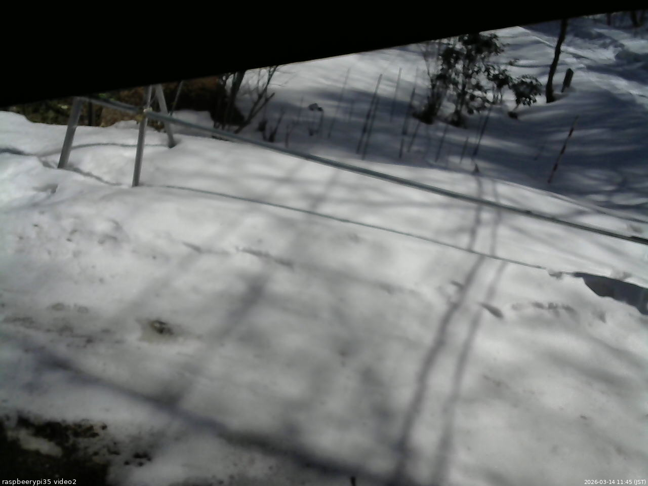 長野県菅平高原 ゆたか山荘 駐車場 2026/03/14 11:45