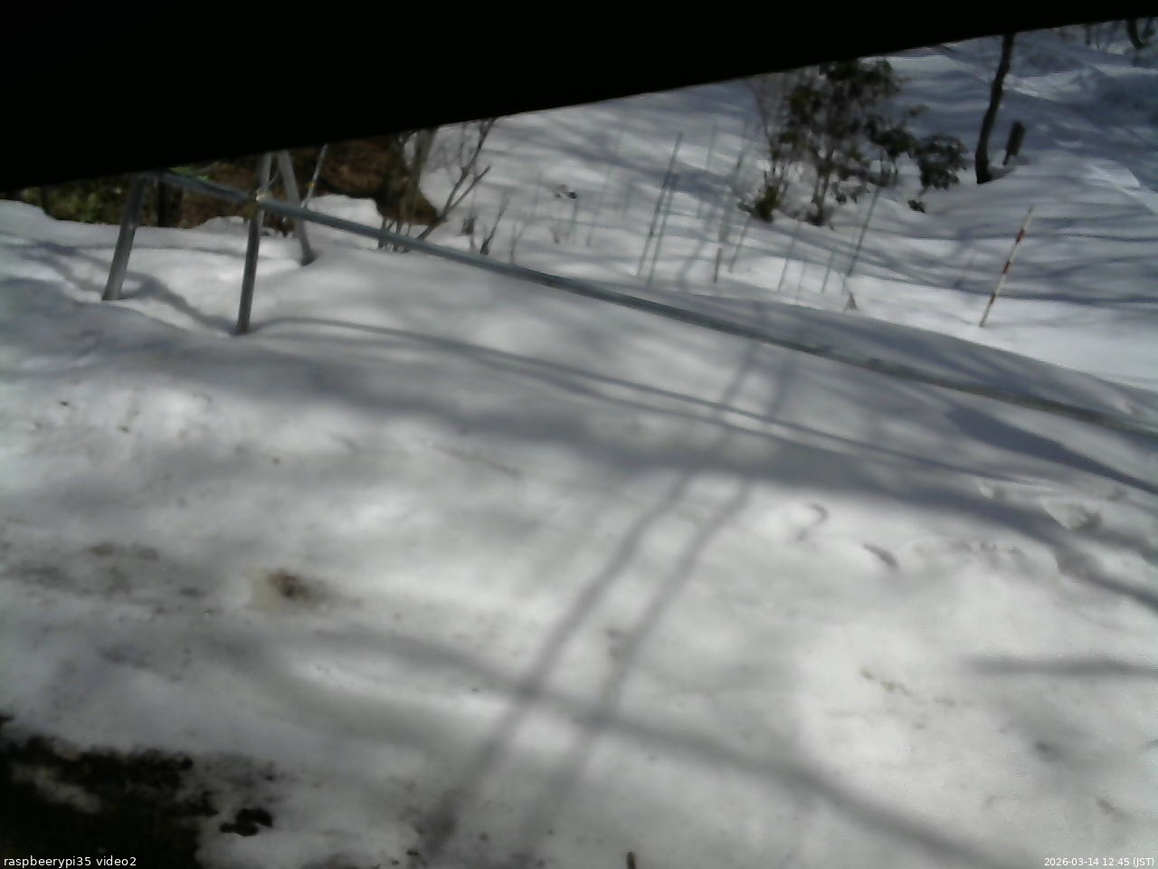 長野県菅平高原 ゆたか山荘 駐車場 2026/03/14 12:45