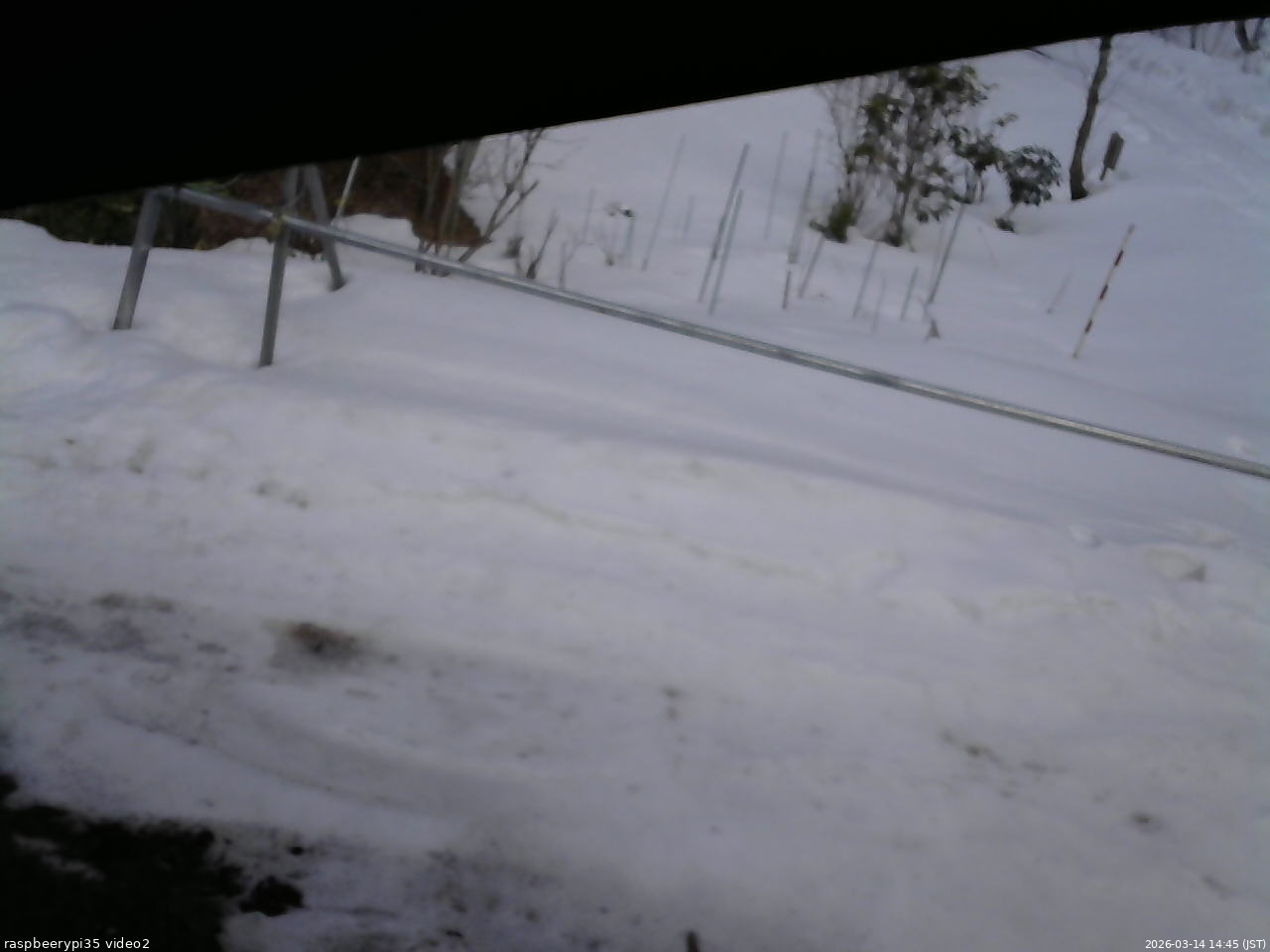 長野県菅平高原 ゆたか山荘 駐車場 2026/03/14 14:45