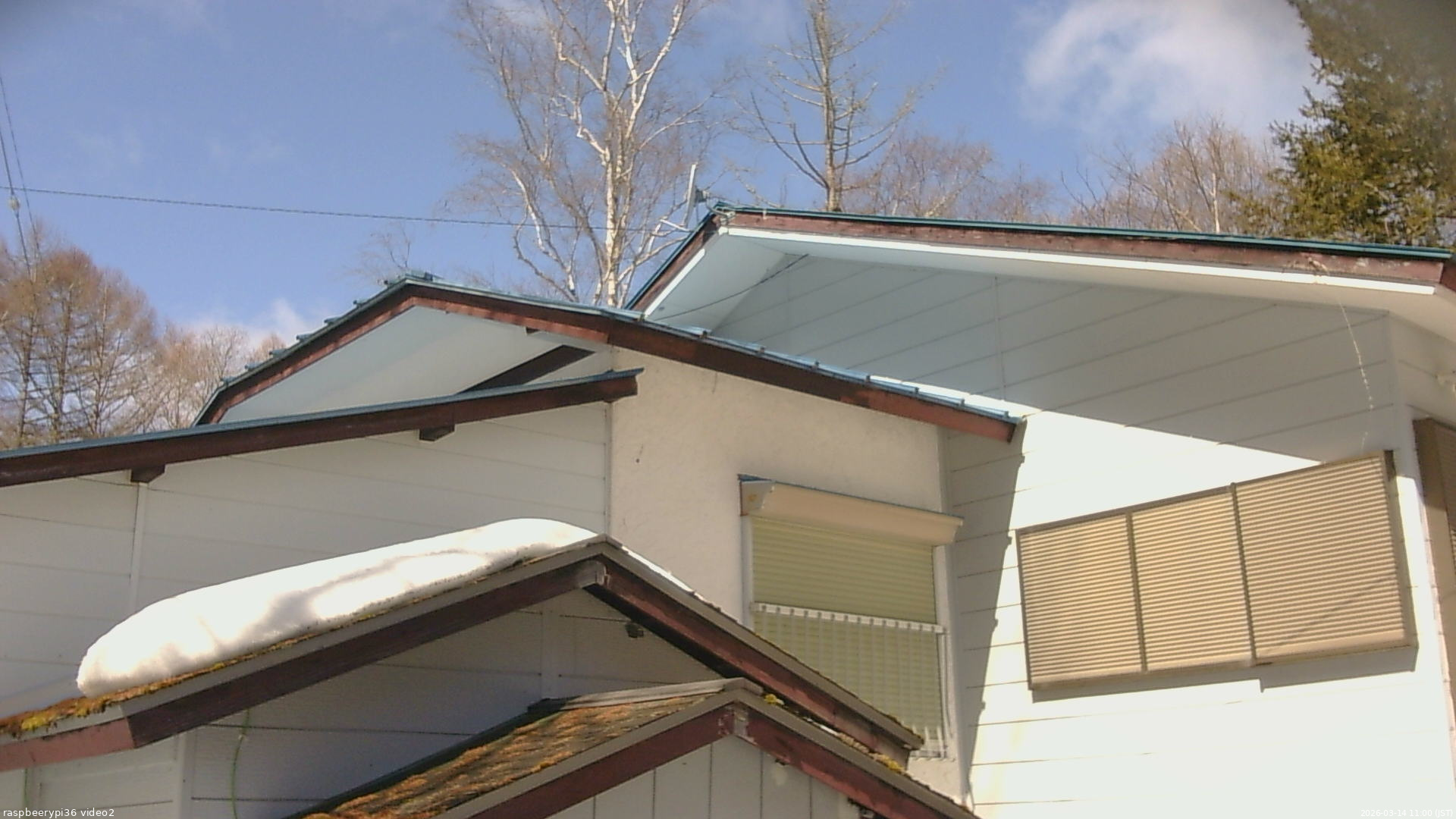 長野県菅平高原 ゆたか山荘 駐車場奥 2026/03/14 11:00