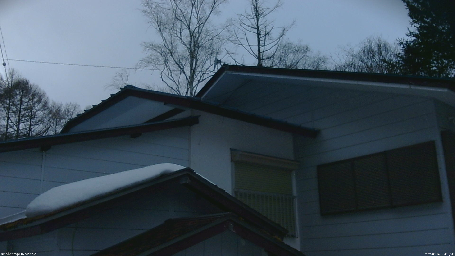 長野県菅平高原 ゆたか山荘 駐車場奥 2026/03/14 17:45
