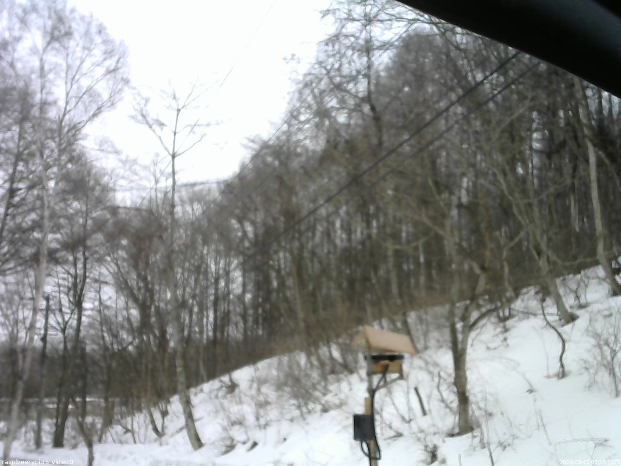 長野県菅平高原 ゆたか山荘 温度計 2026/03/15 08:15