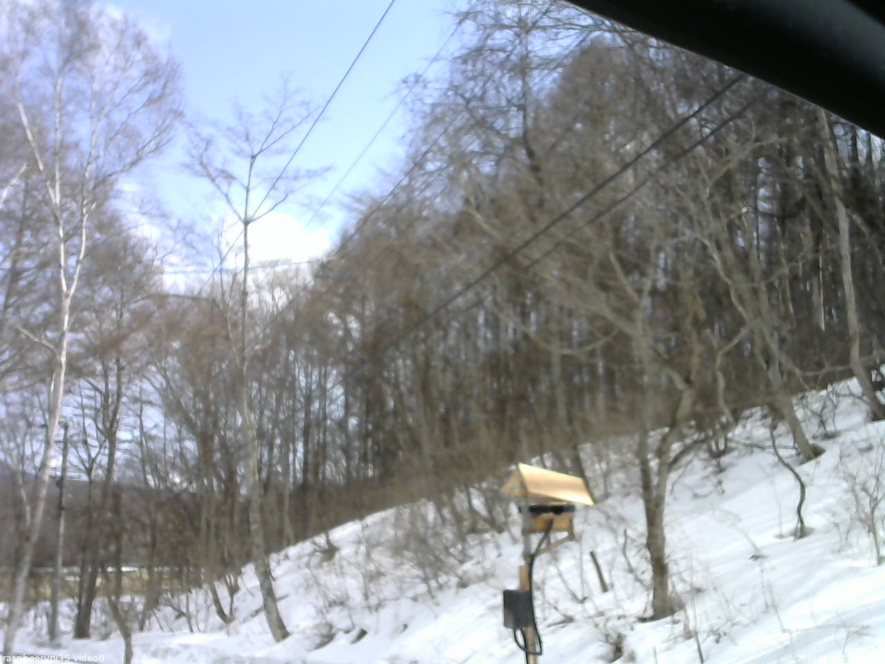 長野県菅平高原 ゆたか山荘 温度計 2026/03/15 13:00