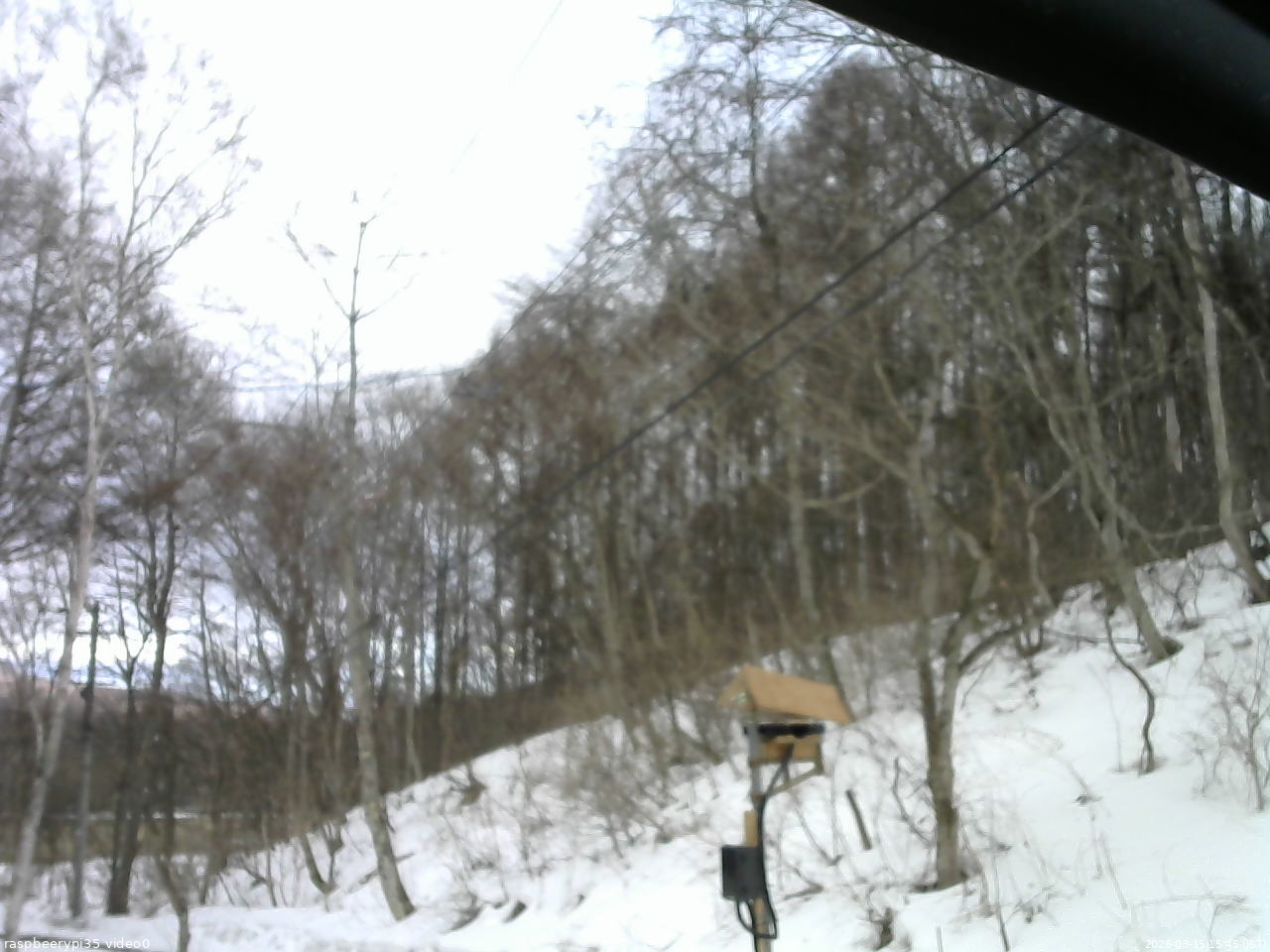 長野県菅平高原 ゆたか山荘 温度計 2026/03/15 15:45