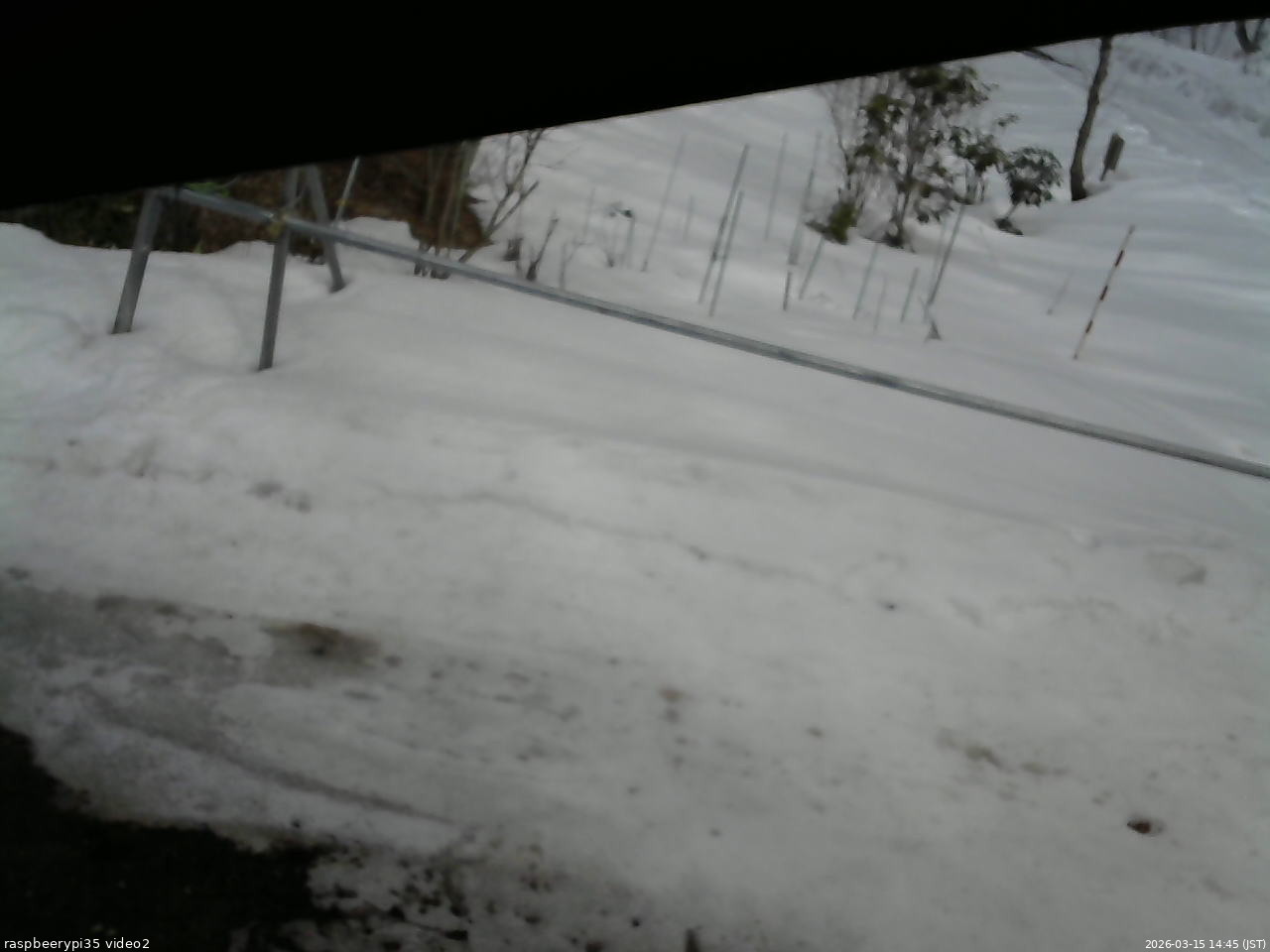 長野県菅平高原 ゆたか山荘 駐車場 2026/03/15 14:45