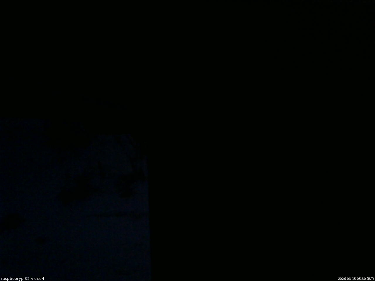 長野県菅平高原 ゆたか山荘 東側上空 2026/03/15 05:30