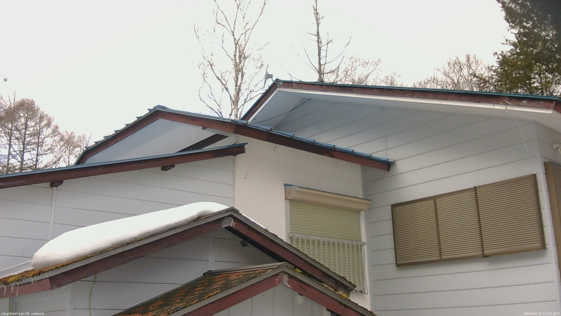 長野県菅平高原 ゆたか山荘 駐車場奥 2026/03/15 12:15