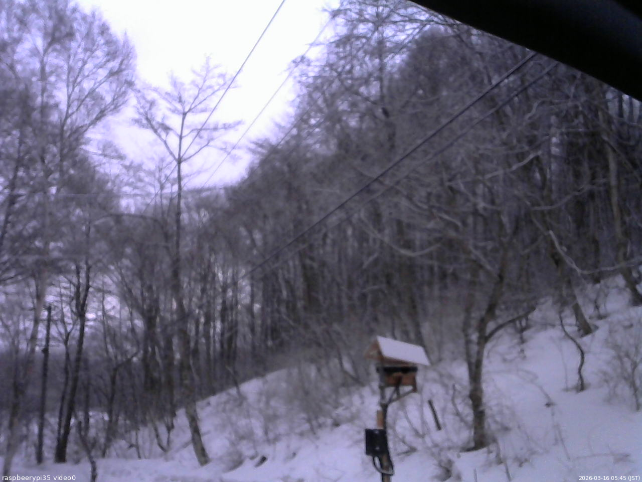 長野県菅平高原 ゆたか山荘 温度計 2026/03/16 05:45