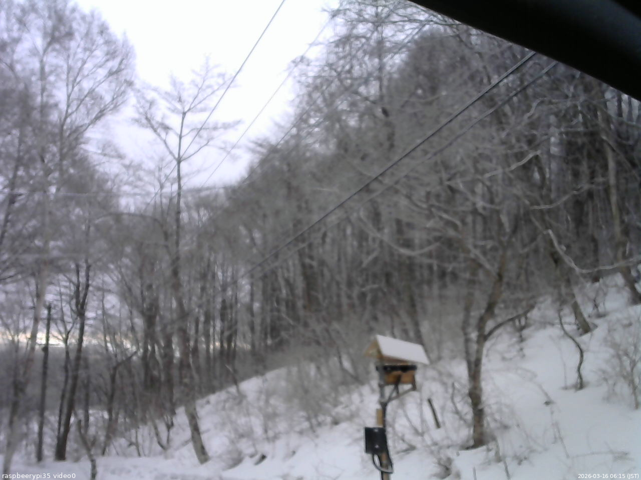 長野県菅平高原 ゆたか山荘 温度計 2026/03/16 06:15