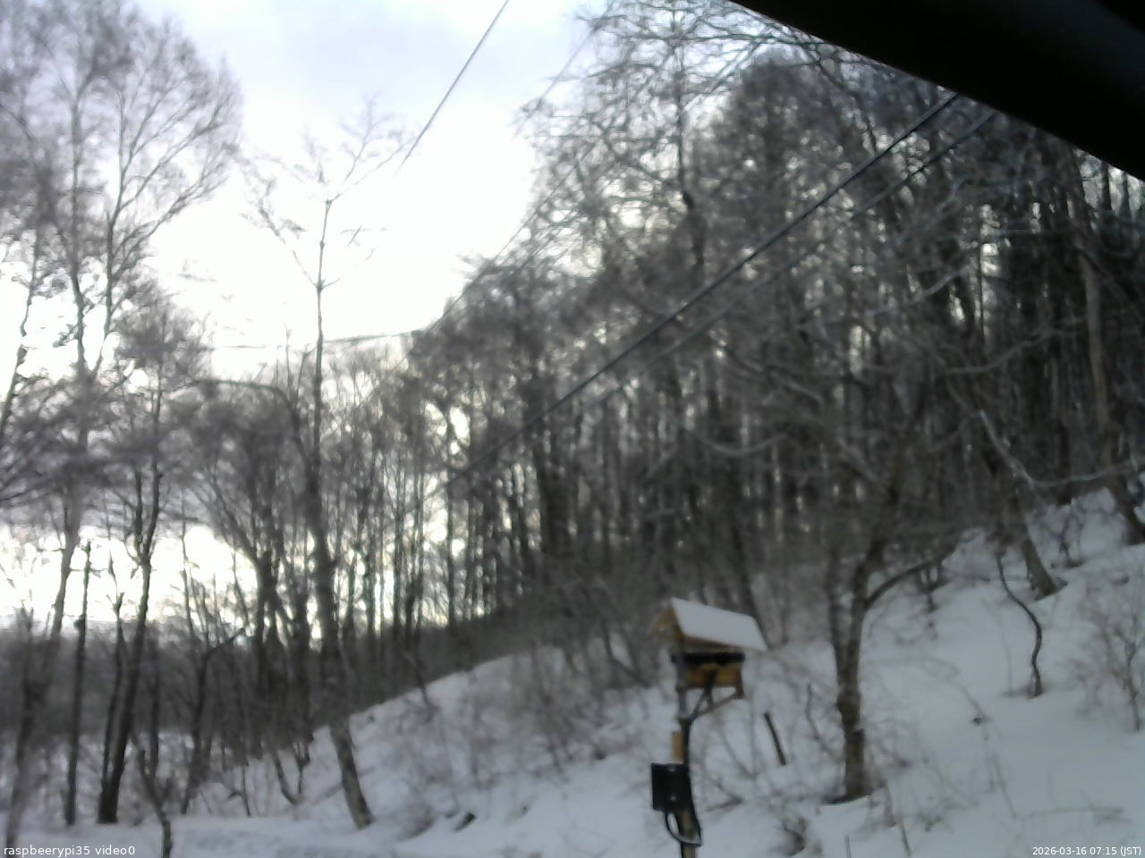 長野県菅平高原 ゆたか山荘 温度計 2026/03/16 07:15