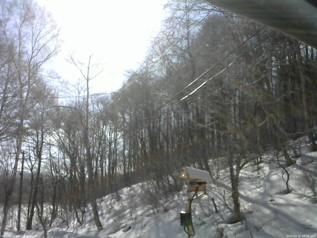 長野県菅平高原 ゆたか山荘 温度計 2026/03/16 08:30