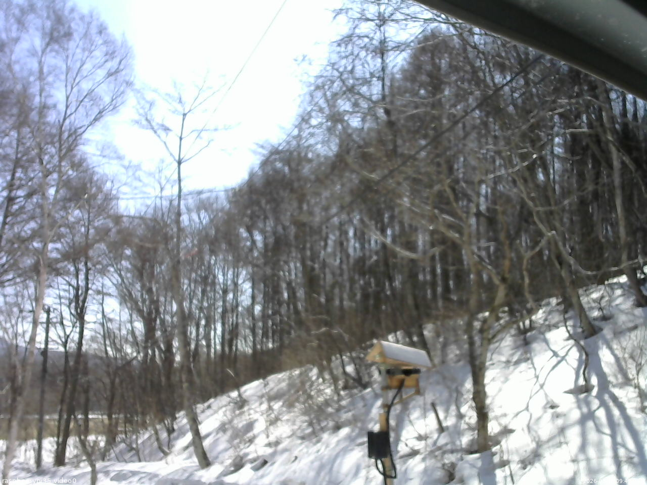 長野県菅平高原 ゆたか山荘 温度計 2026/03/16 09:45
