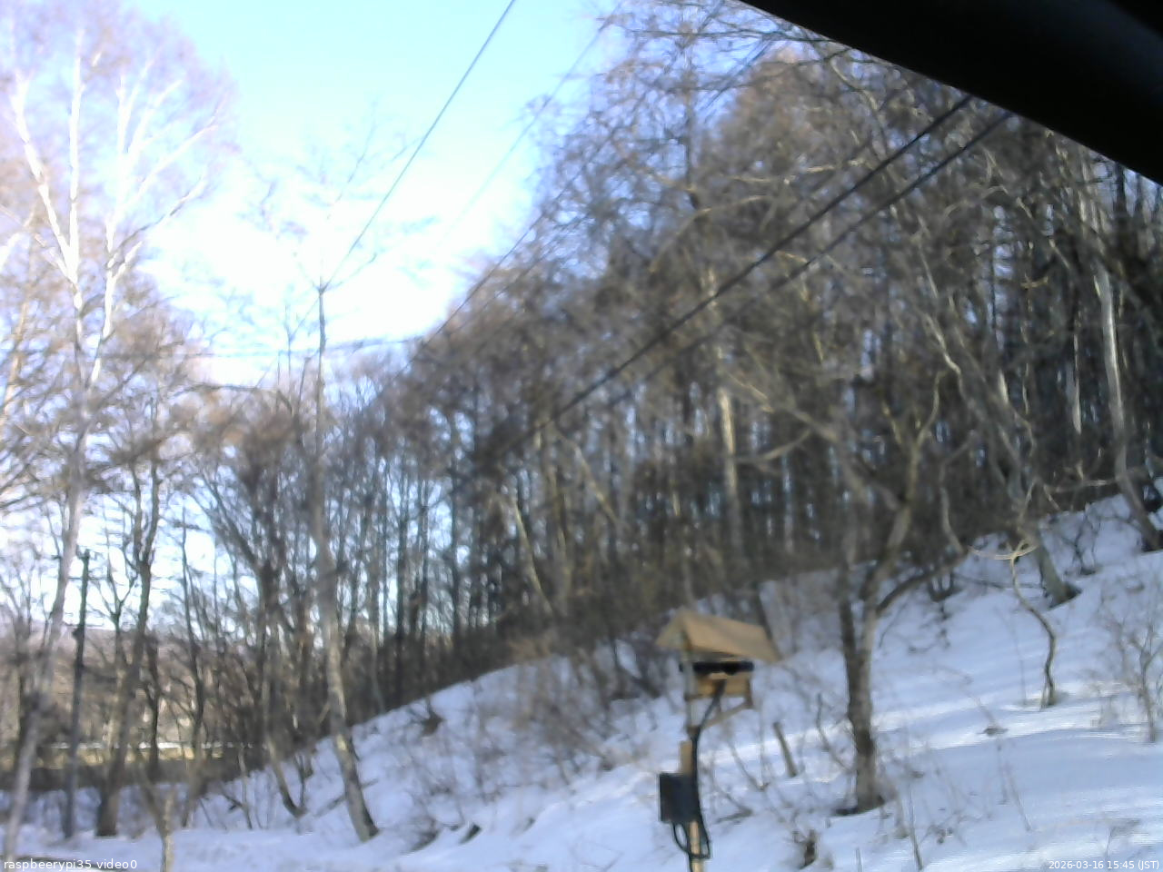 長野県菅平高原 ゆたか山荘 温度計 2026/03/16 15:45