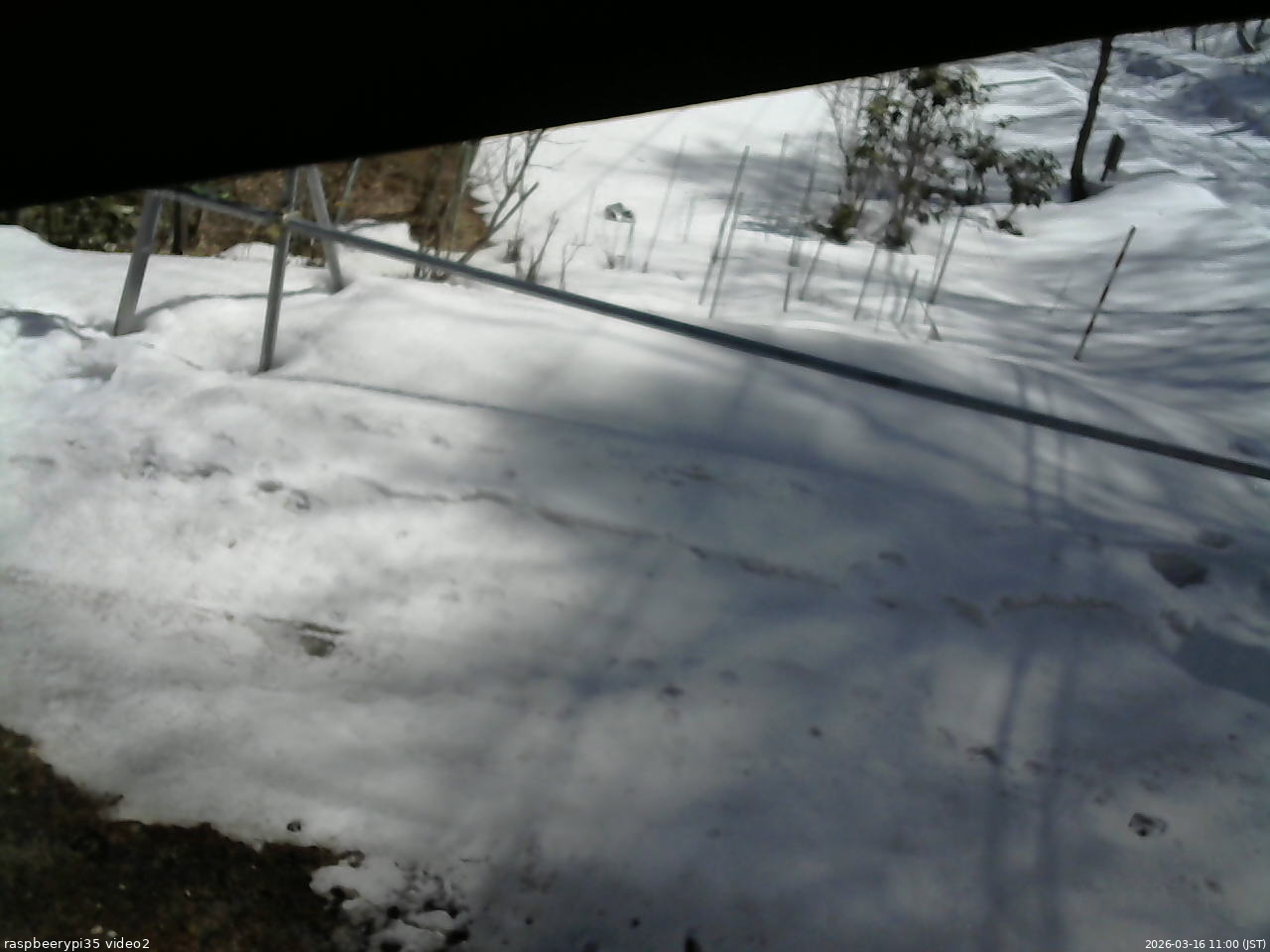 長野県菅平高原 ゆたか山荘 駐車場 2026/03/16 11:00