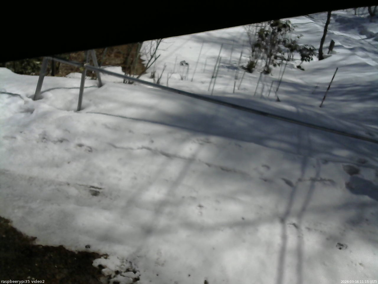 長野県菅平高原 ゆたか山荘 駐車場 2026/03/16 11:15