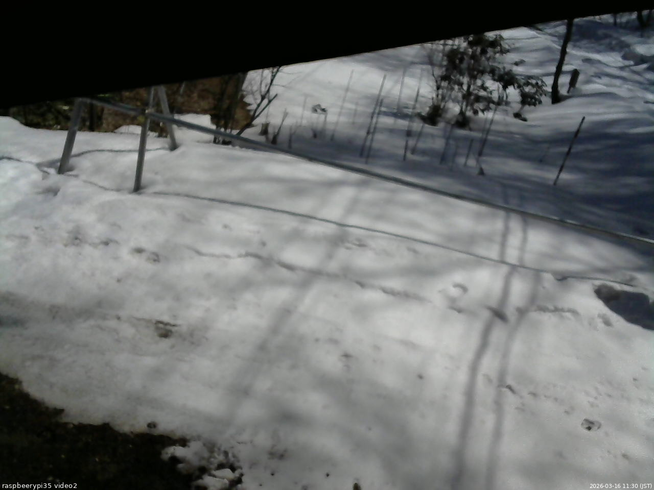 長野県菅平高原 ゆたか山荘 駐車場 2026/03/16 11:30