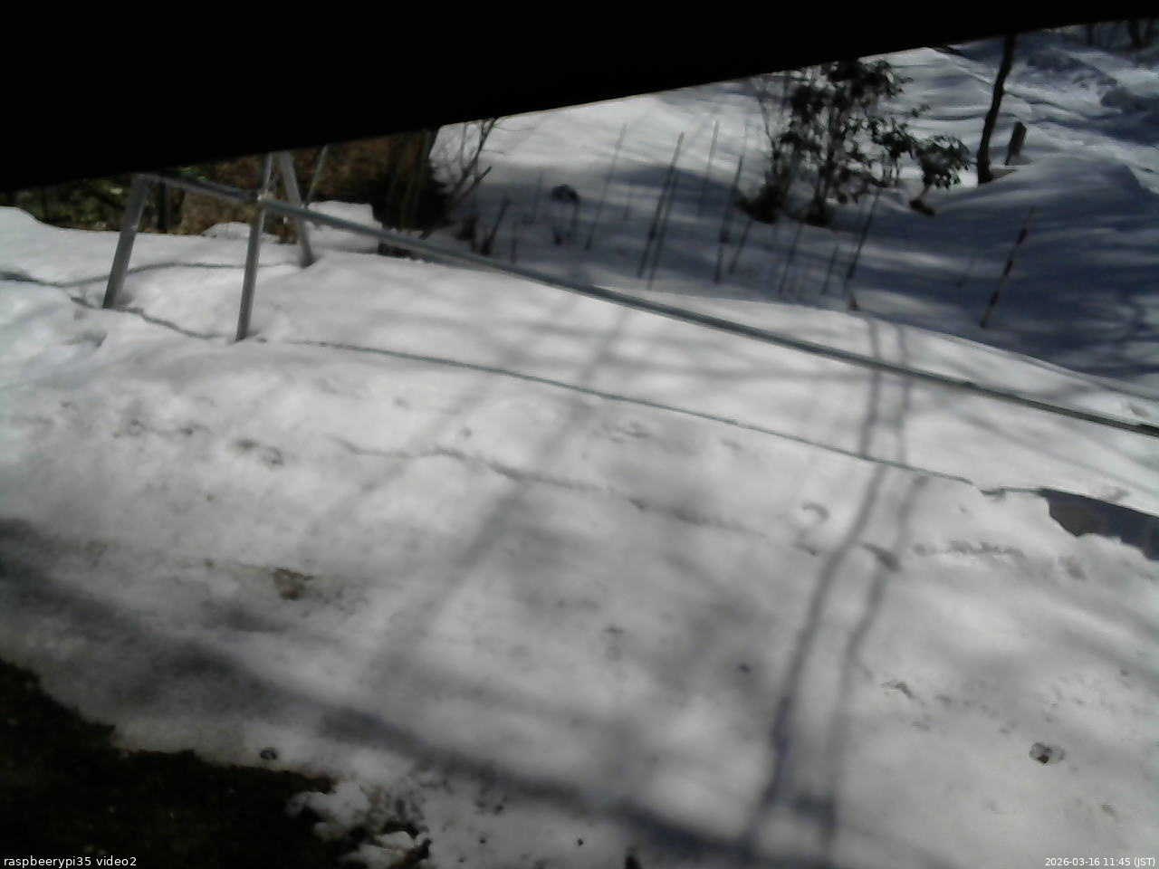 長野県菅平高原 ゆたか山荘 駐車場 2026/03/16 11:45