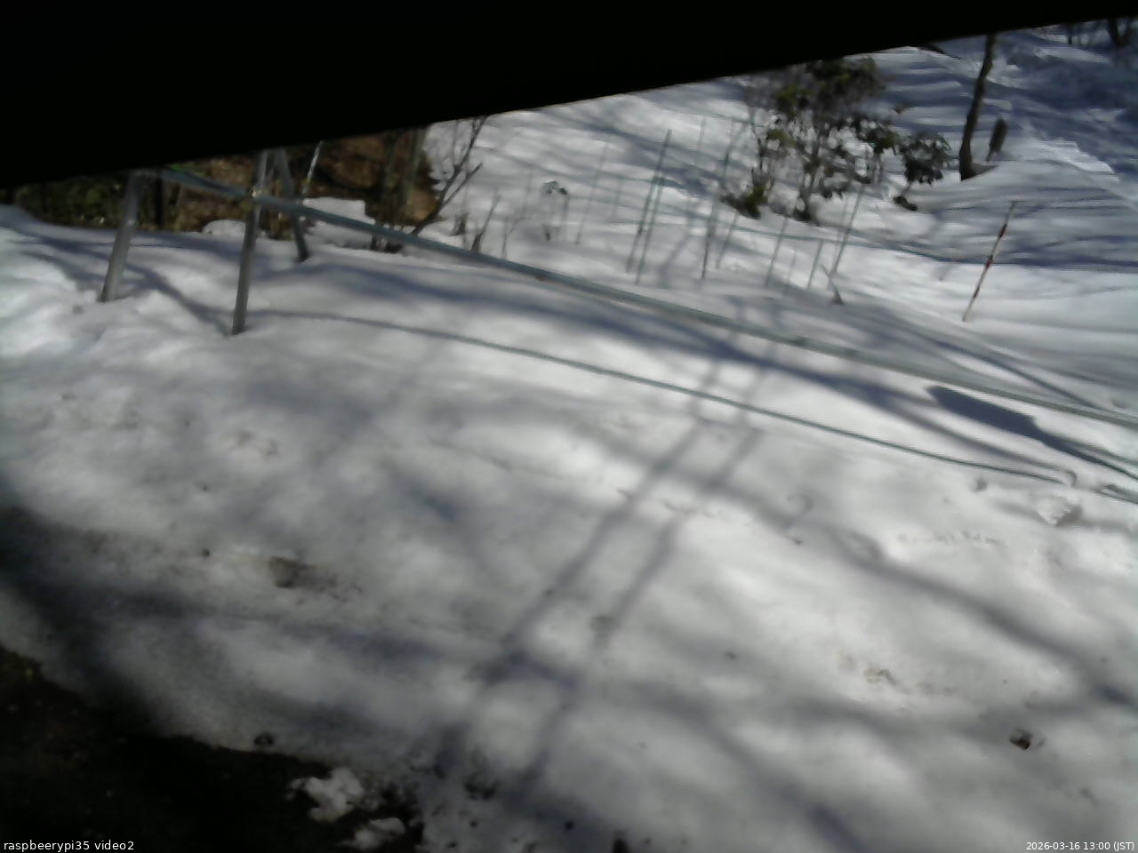 長野県菅平高原 ゆたか山荘 駐車場 2026/03/16 13:00