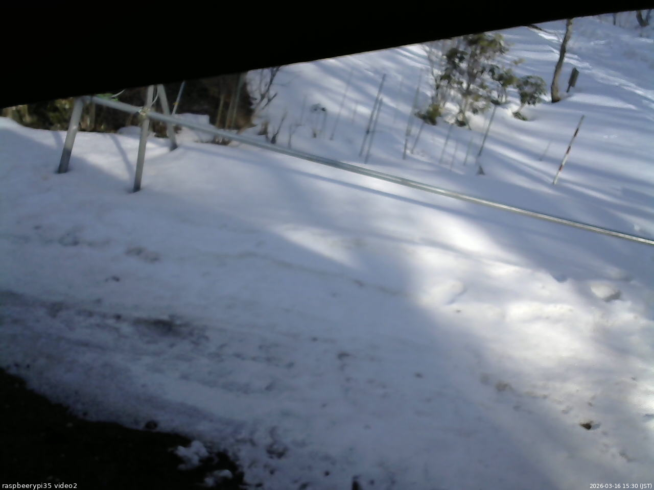 長野県菅平高原 ゆたか山荘 駐車場 2026/03/16 15:30