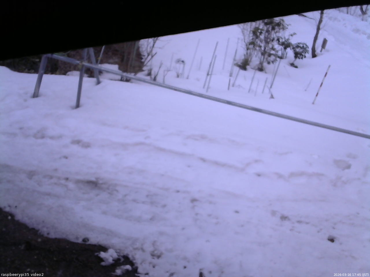 長野県菅平高原 ゆたか山荘 駐車場 2026/03/16 17:45