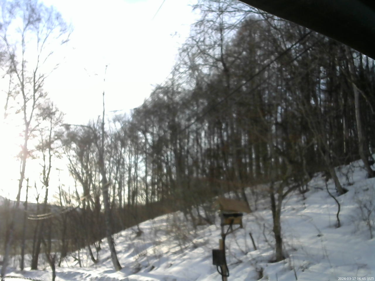 長野県菅平高原 ゆたか山荘 温度計 2026/03/17 06:45