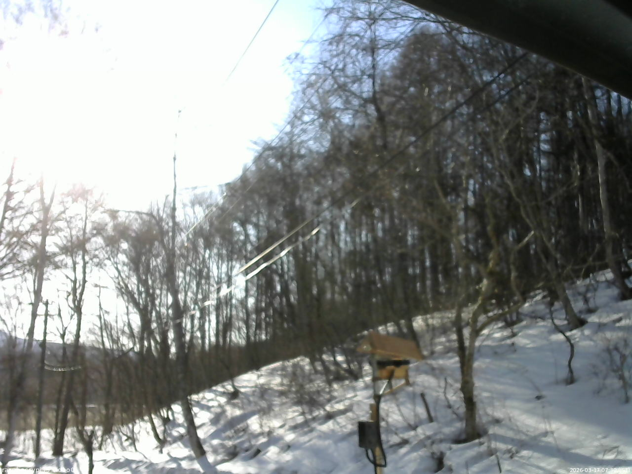 長野県菅平高原 ゆたか山荘 温度計 2026/03/17 07:30