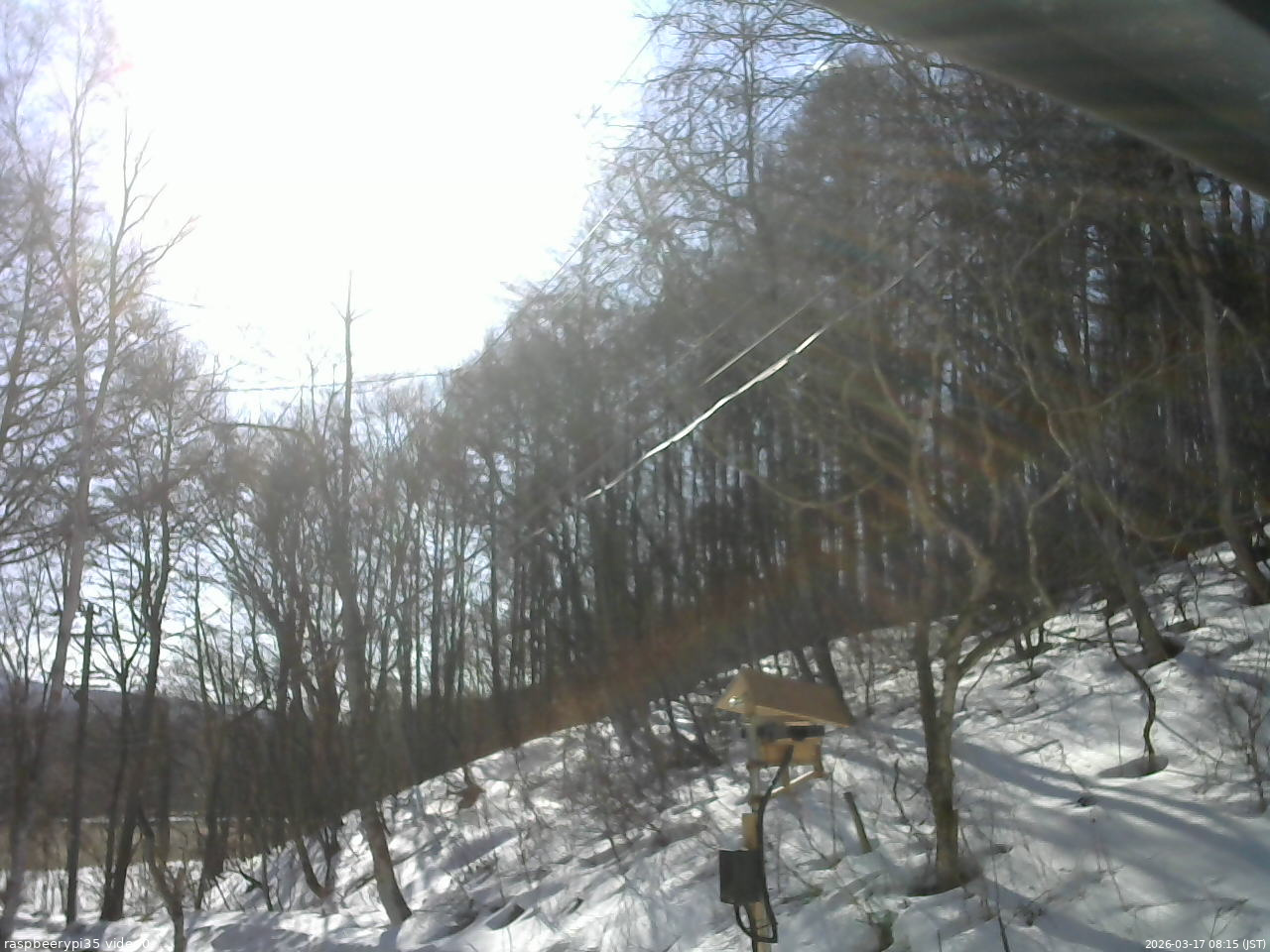 長野県菅平高原 ゆたか山荘 温度計 2026/03/17 08:15