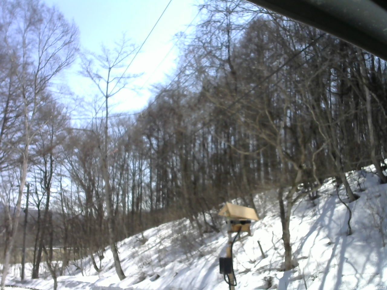 長野県菅平高原 ゆたか山荘 温度計 2026/03/17 10:15