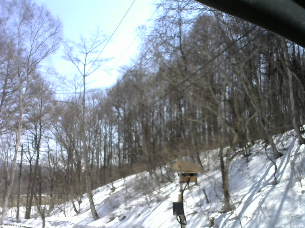 長野県菅平高原 ゆたか山荘 温度計 2026/03/17 10:45