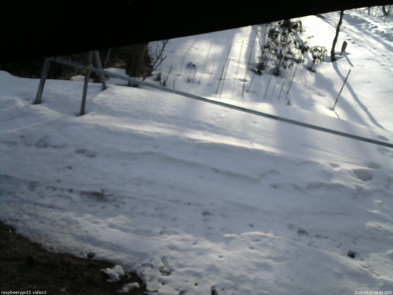 長野県菅平高原 ゆたか山荘 駐車場 2026/03/17 06:45