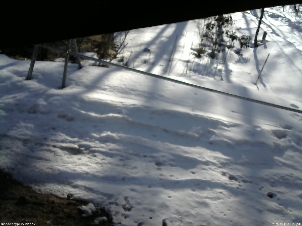 長野県菅平高原 ゆたか山荘 駐車場 2026/03/17 07:15