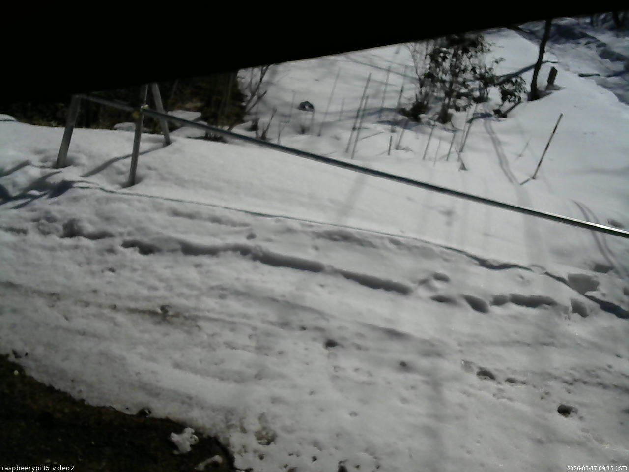 長野県菅平高原 ゆたか山荘 駐車場 2026/03/17 09:15