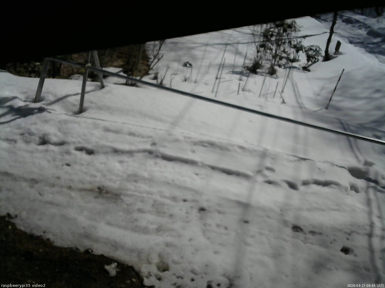 長野県菅平高原 ゆたか山荘 駐車場 2026/03/17 09:45