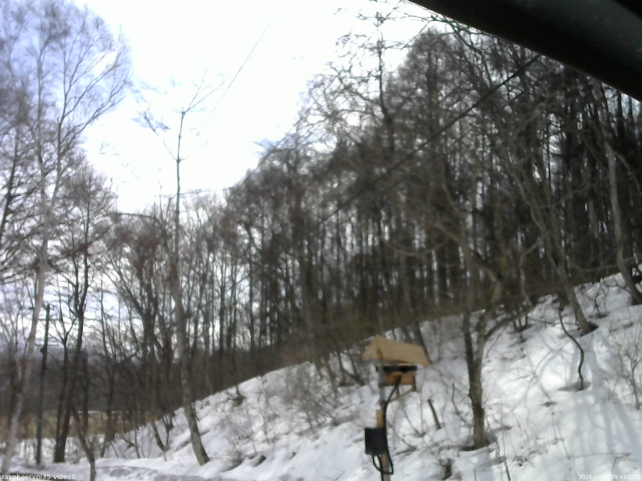 長野県菅平高原 ゆたか山荘 温度計 2026/03/18 09:45