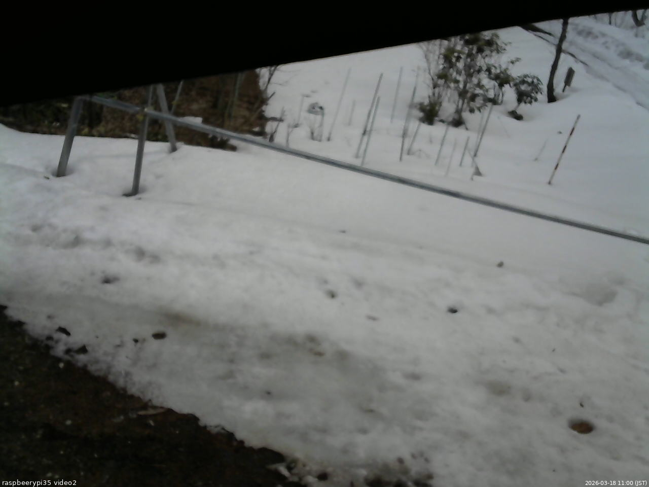 長野県菅平高原 ゆたか山荘 駐車場 2026/03/18 11:00