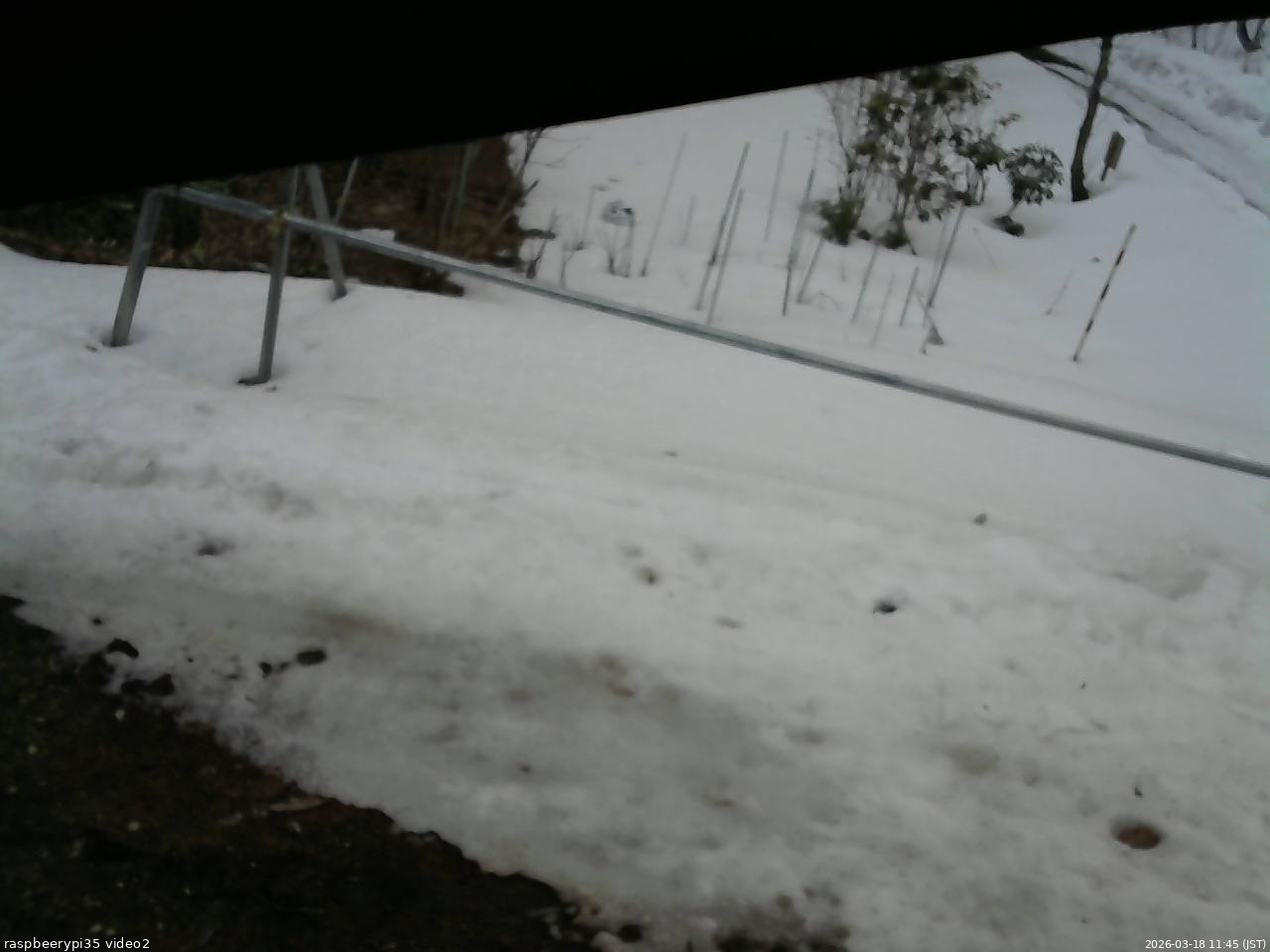 長野県菅平高原 ゆたか山荘 駐車場 2026/03/18 11:45