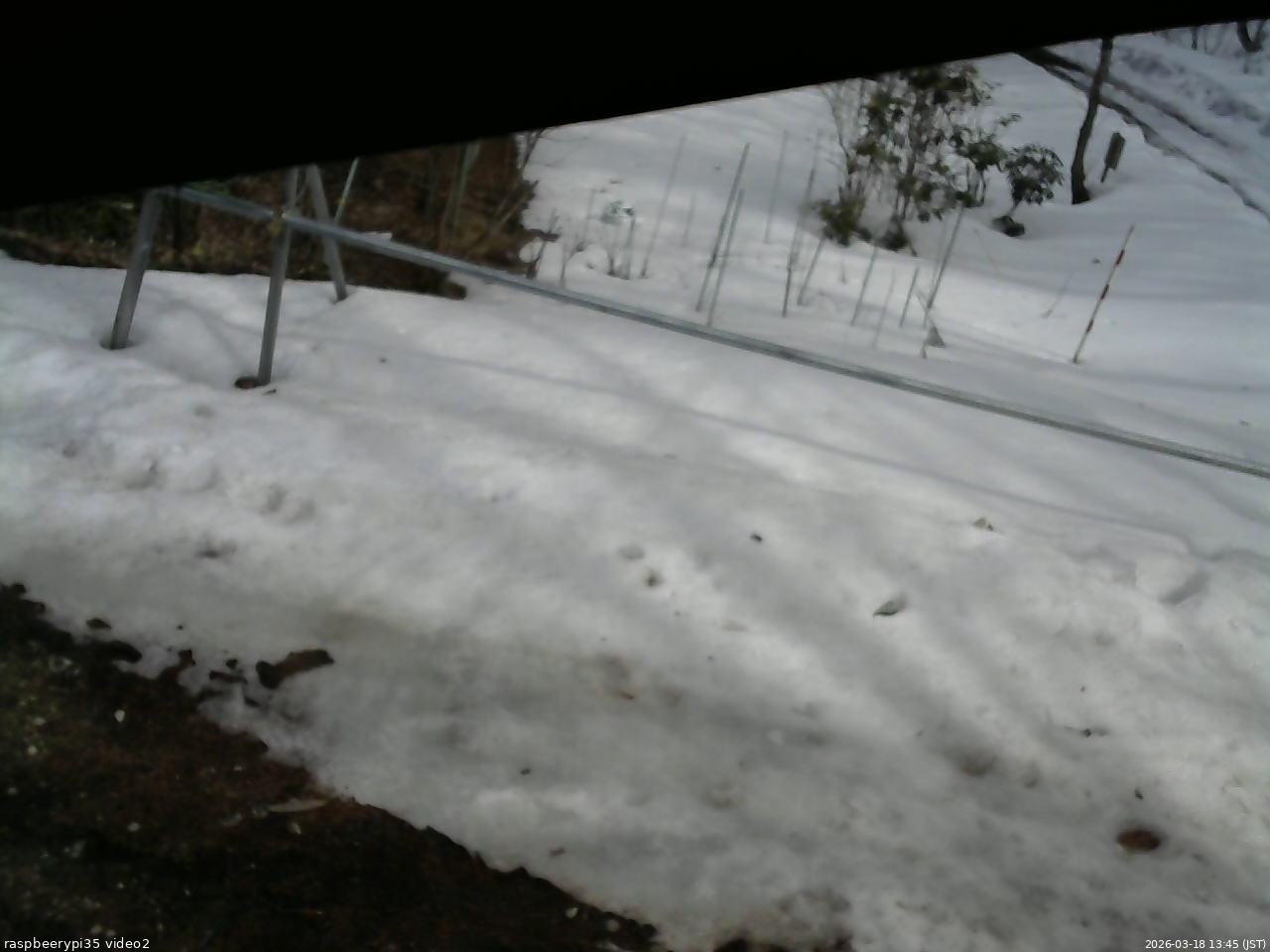 長野県菅平高原 ゆたか山荘 駐車場 2026/03/18 13:45