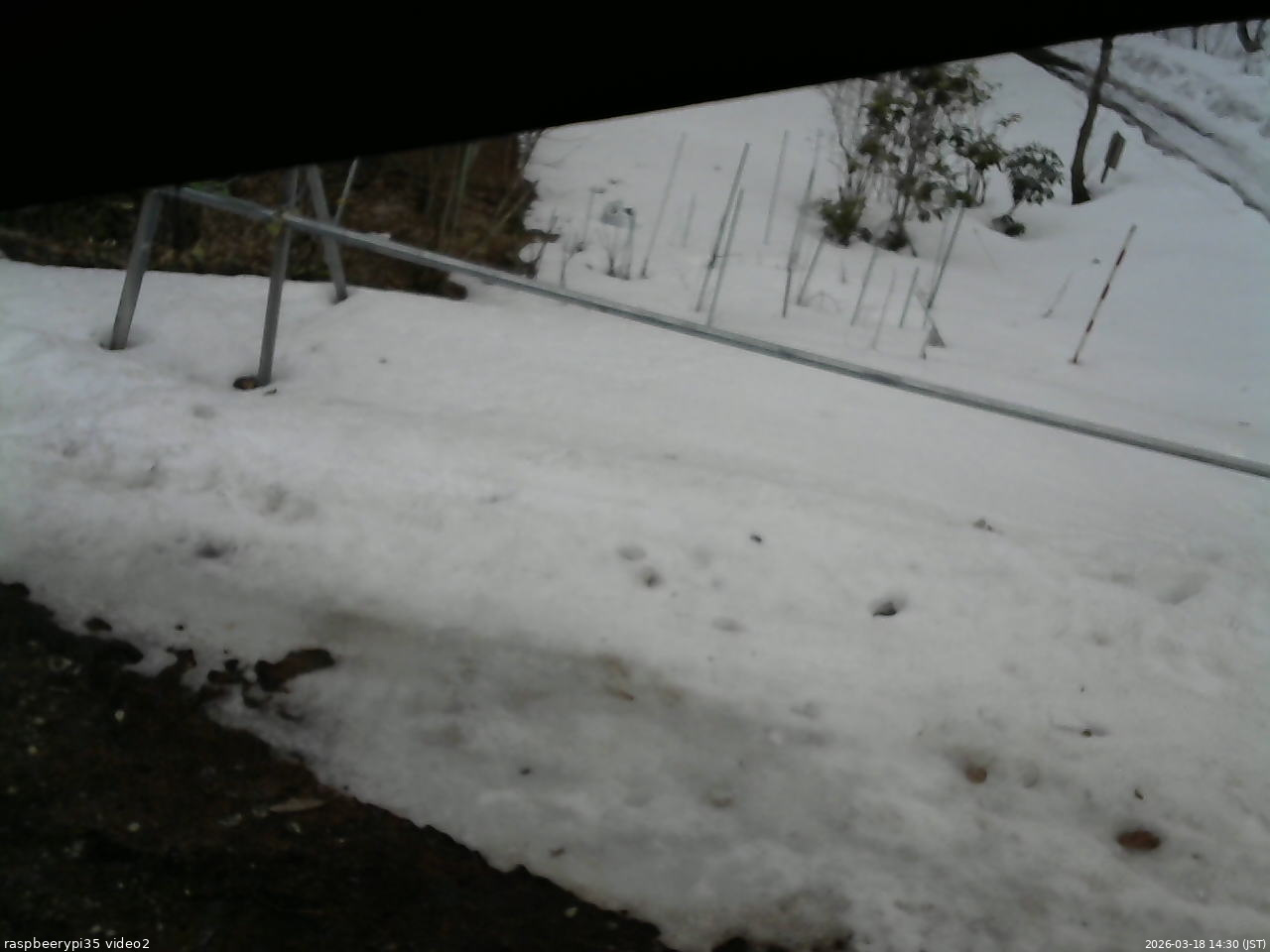長野県菅平高原 ゆたか山荘 駐車場 2026/03/18 14:30