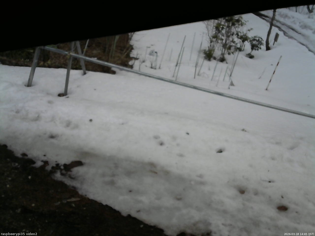 長野県菅平高原 ゆたか山荘 駐車場 2026/03/18 14:45