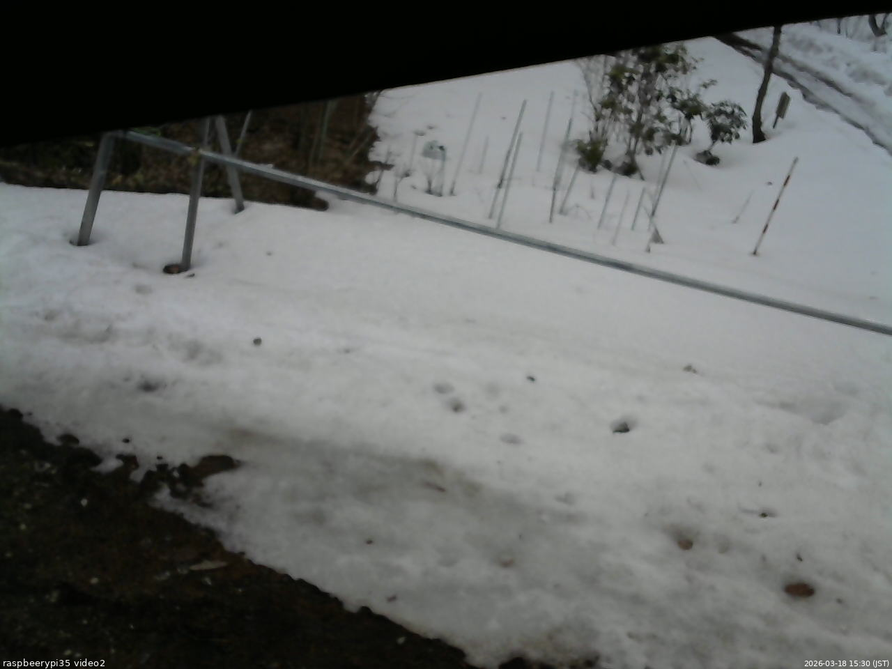 長野県菅平高原 ゆたか山荘 駐車場 2026/03/18 15:30