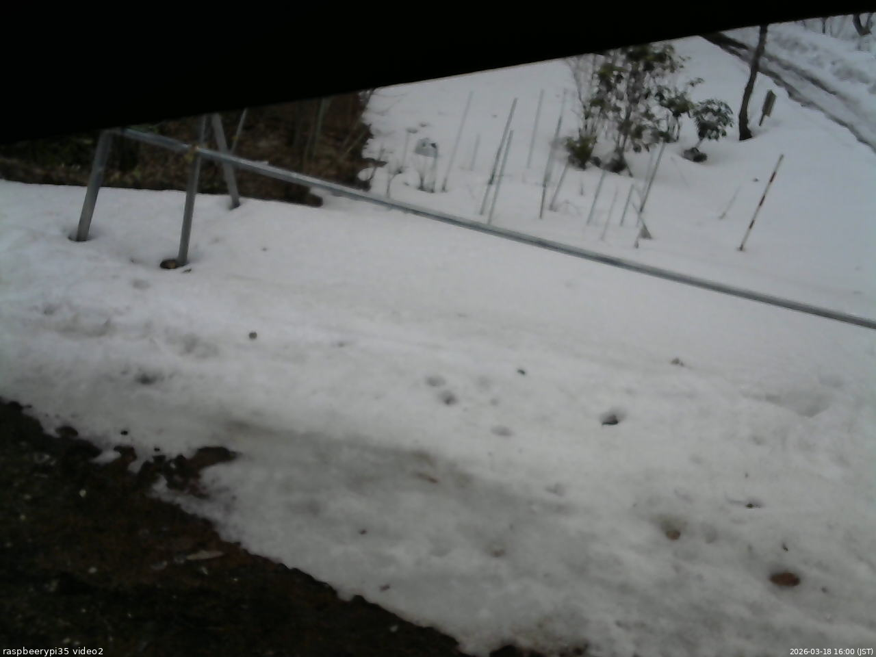 長野県菅平高原 ゆたか山荘 駐車場 2026/03/18 16:00