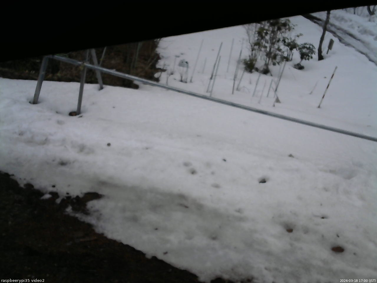 長野県菅平高原 ゆたか山荘 駐車場 2026/03/18 17:00