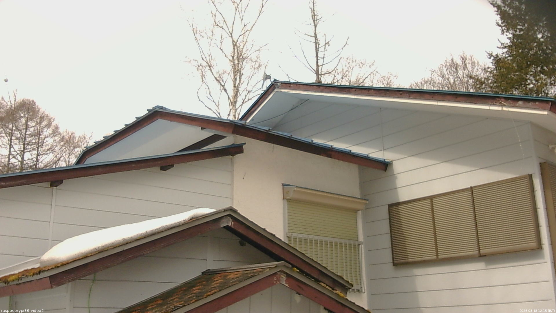 長野県菅平高原 ゆたか山荘 駐車場奥 2026/03/18 12:15