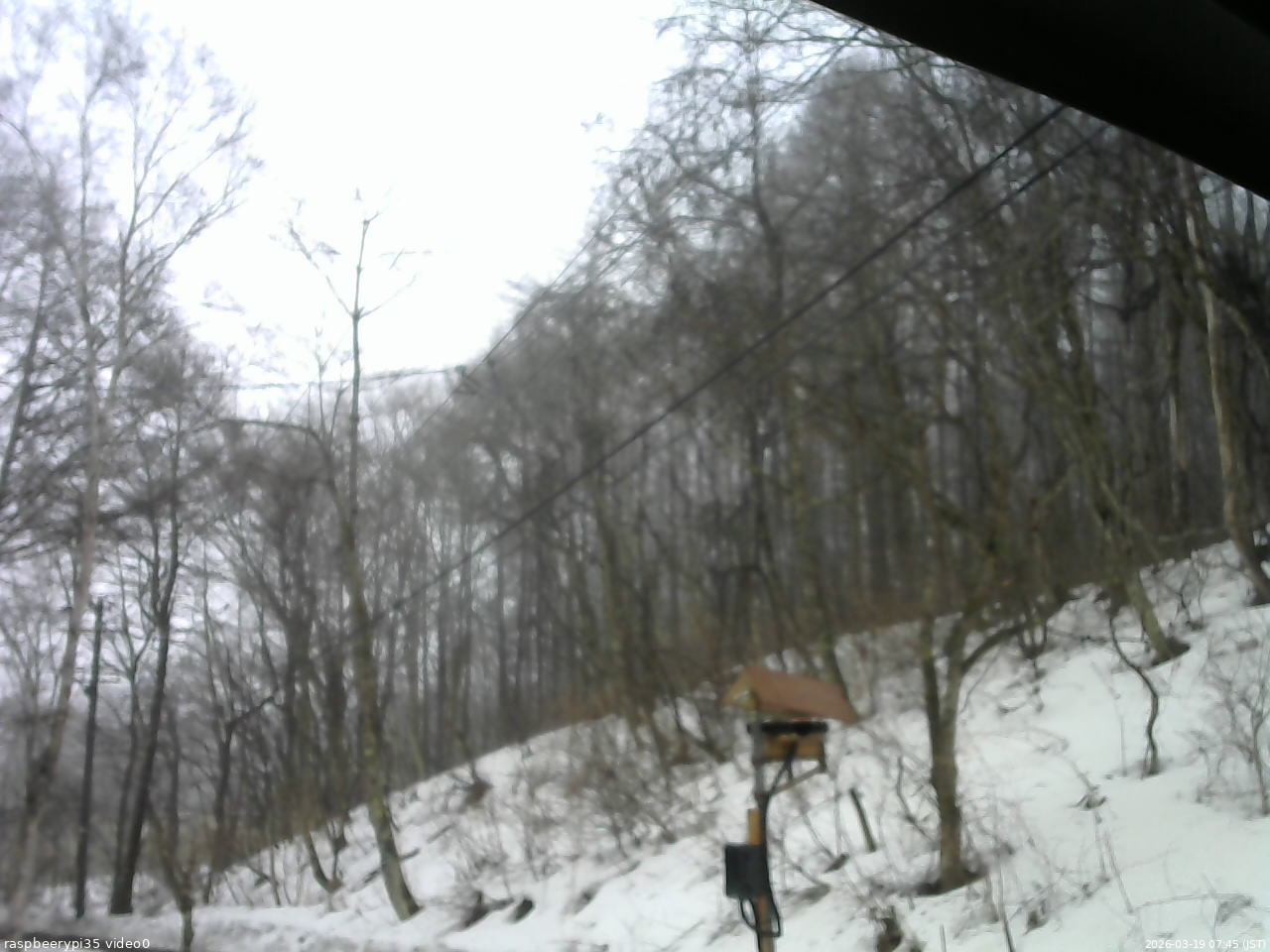 長野県菅平高原 ゆたか山荘 温度計 2026/03/19 07:45