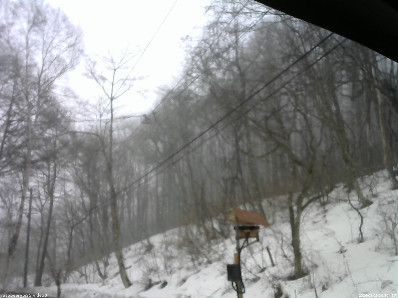 長野県菅平高原 ゆたか山荘 温度計 2026/03/19 08:30