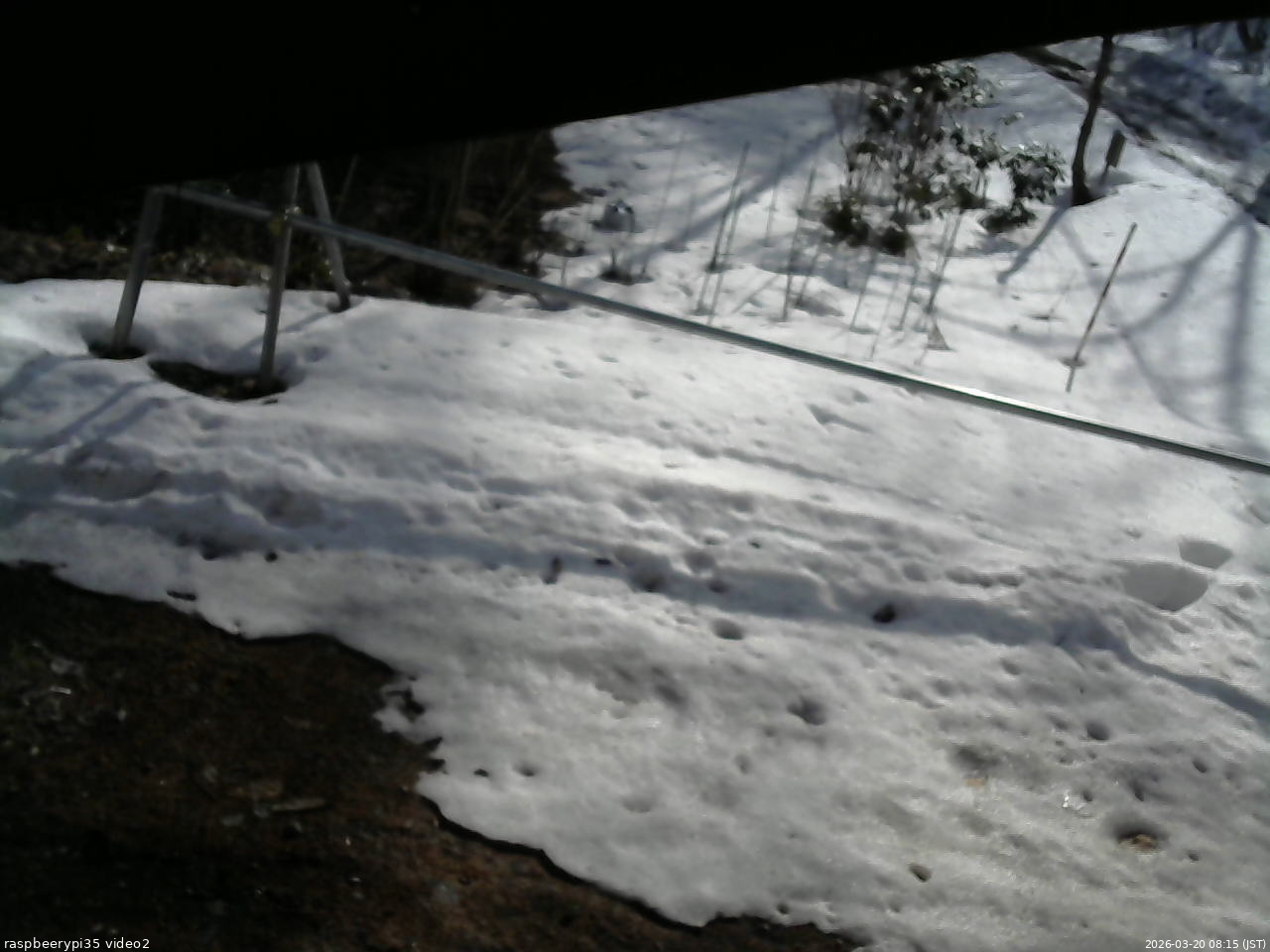 長野県菅平高原 ゆたか山荘 駐車場 2026/03/20 08:15