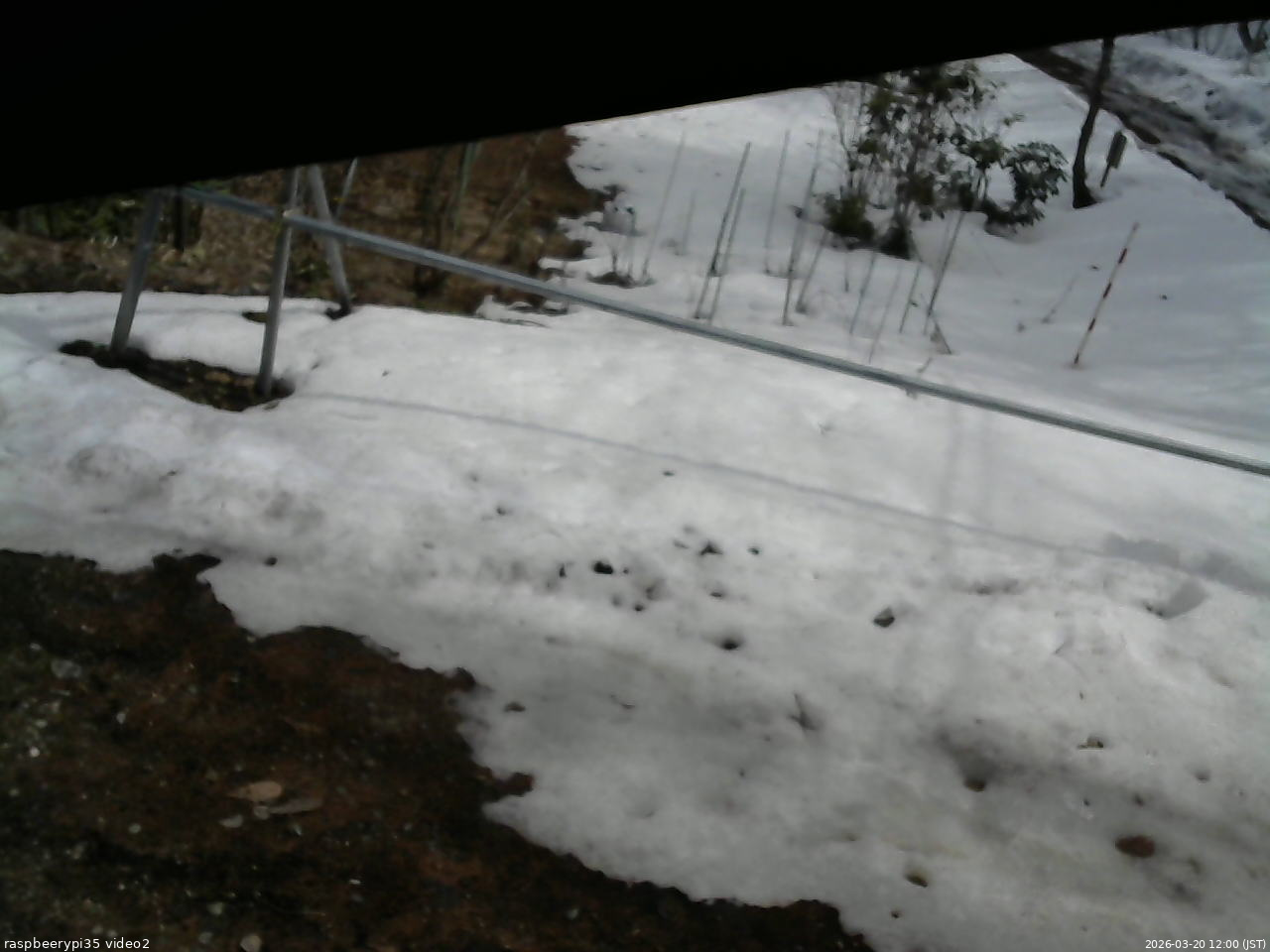 長野県菅平高原 ゆたか山荘 駐車場 2026/03/20 12:00