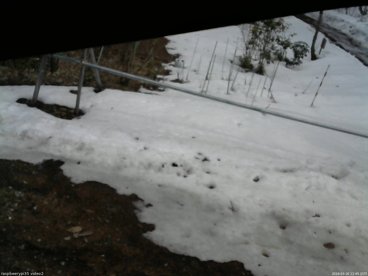 長野県菅平高原 ゆたか山荘 駐車場 2026/03/20 12:45
