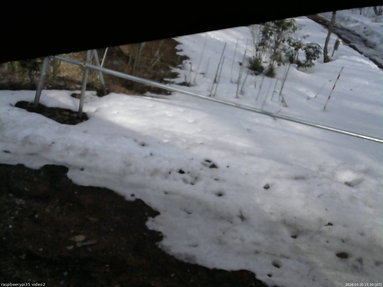 長野県菅平高原 ゆたか山荘 駐車場 2026/03/20 15:30
